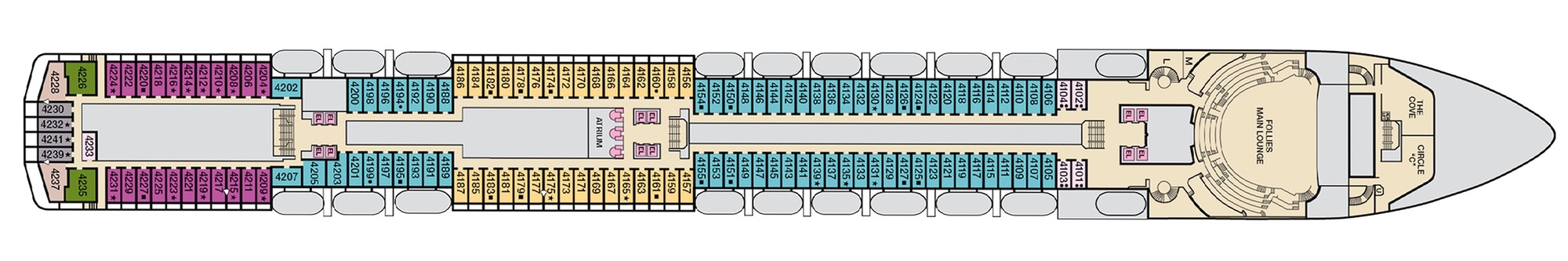 Deck 4 - Main plan